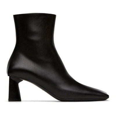 Shop Balenciaga Black Moon Ankle Boots In 1000 Black