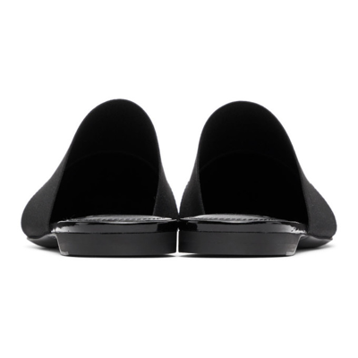 Shop Givenchy Black Patent Leather Bedford Mules In 001 Black