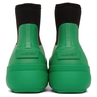Shop Ambush Green Rubber Boots