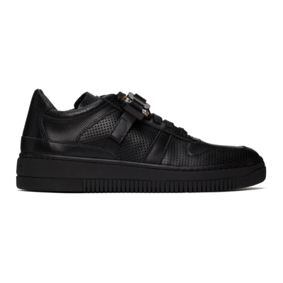 Shop Alyx Black Buckle Sneakers In Blk0001 Black