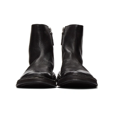 Shop Marsèll Black Tronchetto Fungaccio Ankle Boots In 666 Black