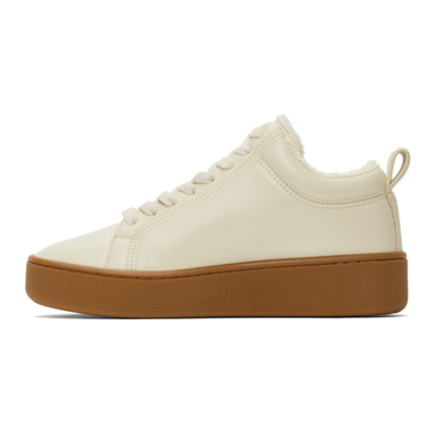 The Quilt Lambskin Low-top Sneakers In White