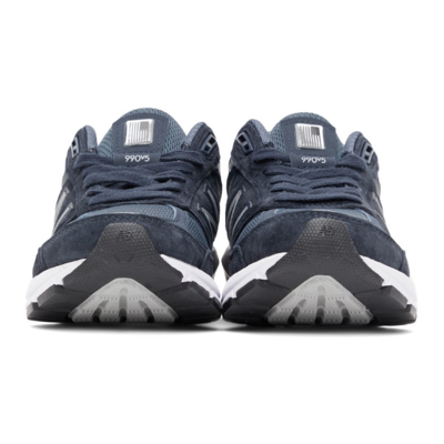 Shop New Balance Navy Made In Us 990v5 Sneakers