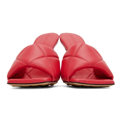 Shop Bottega Veneta Pink Lido Sandals In Lollipop