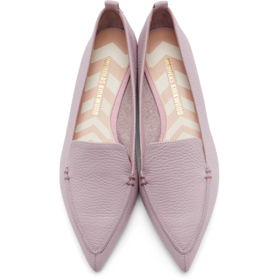Shop Nicholas Kirkwood Pink Beya Loafers In P03 Pink
