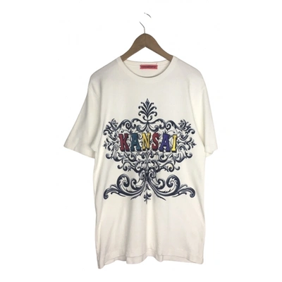 Pre-owned Kansai Yamamoto T-shirt In White