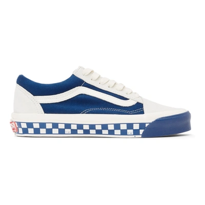 Shop Vans Blue Bumper Cars Og Old Skool Lx Sneakers