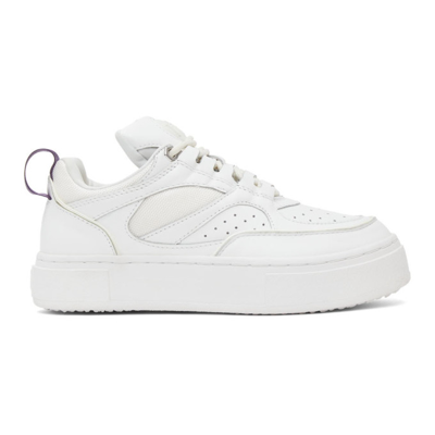Eytys Sidney Panelled Sneakers In Sidney White