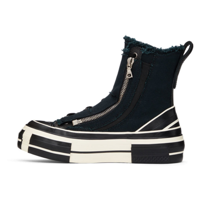 Shop Y's Black Xvessel Edition High Cut Sneakers In 2 Black