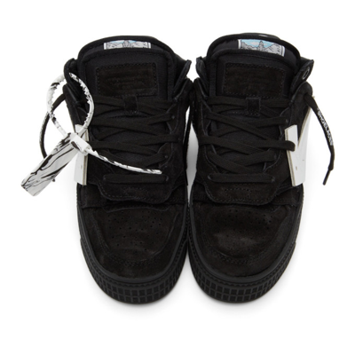 Shop Off-white Black Floating Arrow Sneakers In Black White