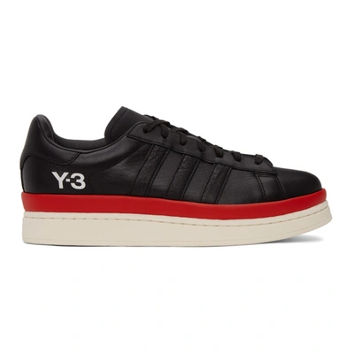 Shop Y-3 Black Hicho Sneakers In Black/offwh