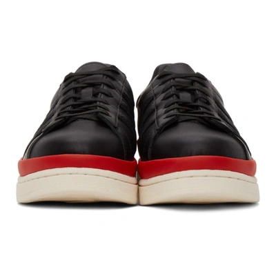Shop Y-3 Black Hicho Sneakers In Black/offwh