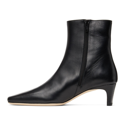 Shop Staud Black Wally Ankle Boots