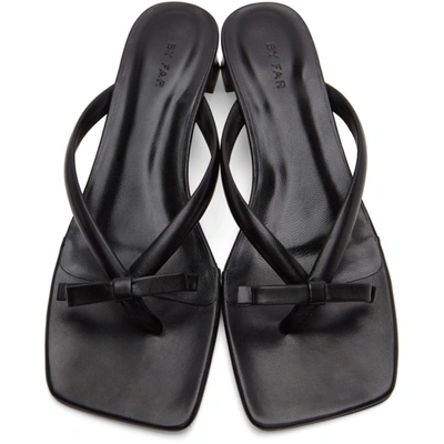 Shop By Far Black Bibi Heeled Sandals