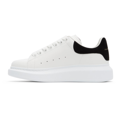 Alexander Mcqueen Oversize Leather Trainers In White | ModeSens