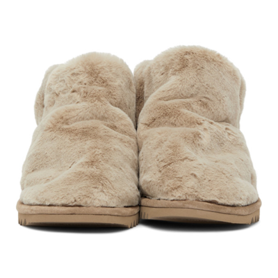 Shop Rag & Bone Faux-fur Eira Ankle Boot In Mink