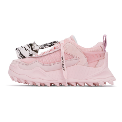 Shop Off-white Pink Odsy-1000 Sneakers In Pink Pink