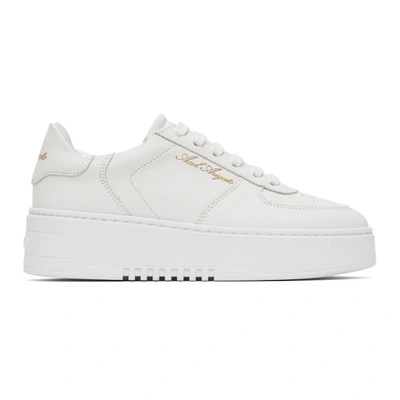 Shop Axel Arigato White Orbit Sneakers