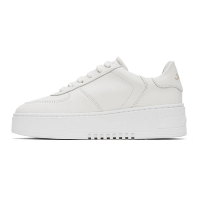 Shop Axel Arigato White Orbit Sneakers
