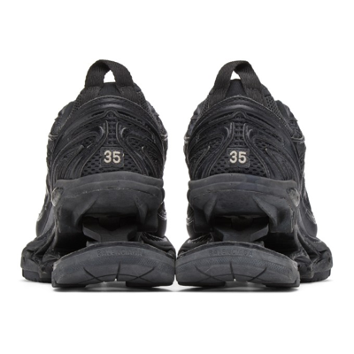 Shop Balenciaga Black X-pander Sneakers In 1000 Black