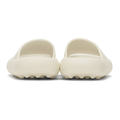 Shop Ambush Off-white Logo Flat Sandals In Off White