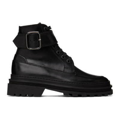 Shop Apc Black Alix Boots In Lzz Black