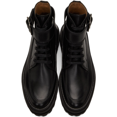 Shop Apc Black Alix Boots In Lzz Black