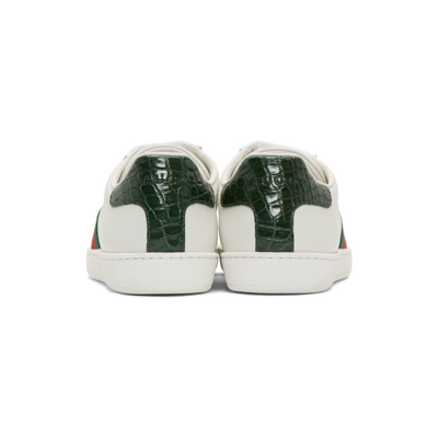 Gucci Women Ace Leather Sneakers In Multi
