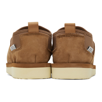 Shop Suicoke Ron-m2ab Mid Loafers In Brown