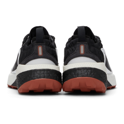 Shop Adidas By Stella Mccartney Black Outdoorboost 2.0 Cold.rdy Sneakers In Core Black/utility