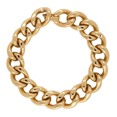 Shop Isabel Marant Gold Links Choker In 12do Gold