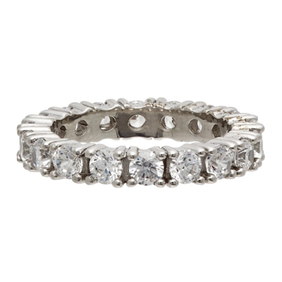 Shop Hatton Labs Eternity Ring In White