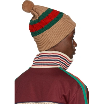 Gucci Striped Wool Hat w/ Tags