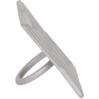 Shop We11 Done Silver Logo Signet Ring In Silver2