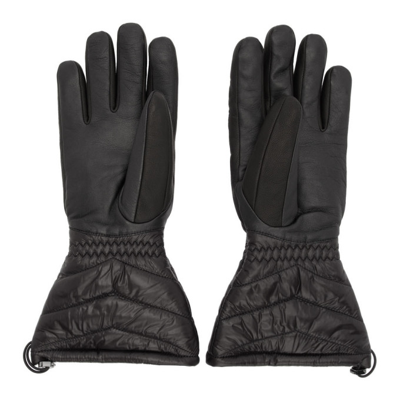 Shop Mackage Black Adley Gloves