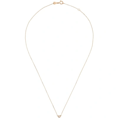 Shop Adina Reyter Gold Single Diamond Necklace