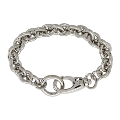 Shop Laura Lombardi Silver Cable Bracelet