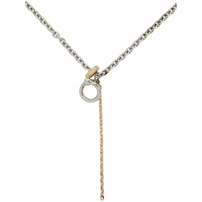 Justine Clenquet Silver Ray Necklace | ModeSens