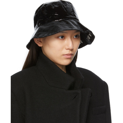 Shop Isabel Marant Black Loiena Bucket Hat In 01bk Black
