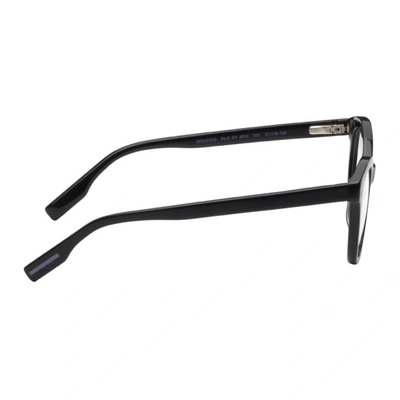 Shop Mcq By Alexander Mcqueen Black Cat Eye Glasses In 001 Black