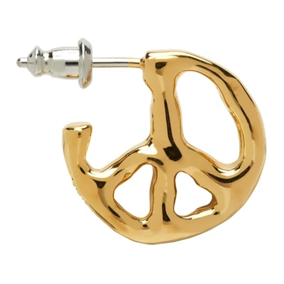 Shop Ambush Gold Single Peace Earring