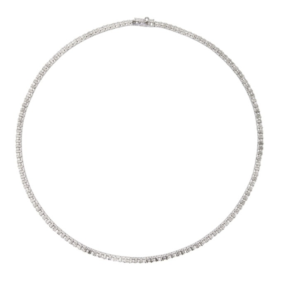 Shop Hatton Labs Ssense Exclusive Tennis 18 Necklace In White