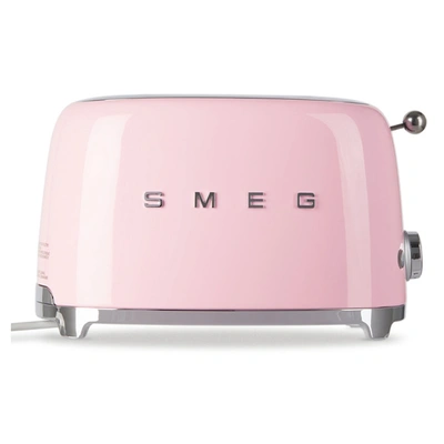 Shop Smeg Pink Retro-style 2 Slice Toaster