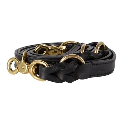 Shop Cloud7 Black Large Hyde Park Leash