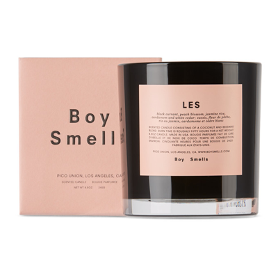 Shop Boy Smells Les Candle, 8.5 oz In Pink
