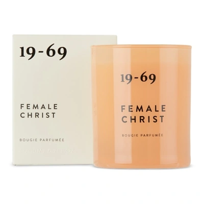 Shop 19-69 Female Christ Candle, 6.7 oz In Na