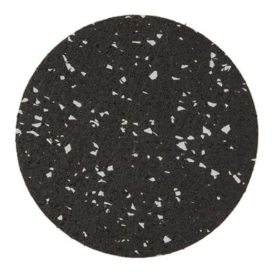 Shop Slash Objects Black Round Coaster Set In Speckled Black