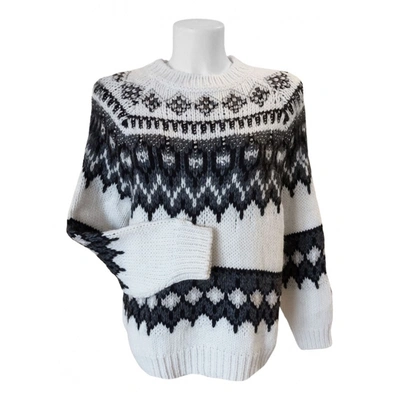 Pre-owned Seventy Wool Jumper In White