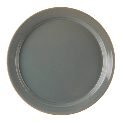Shop Departo Blue Large Plate Set In Celadon