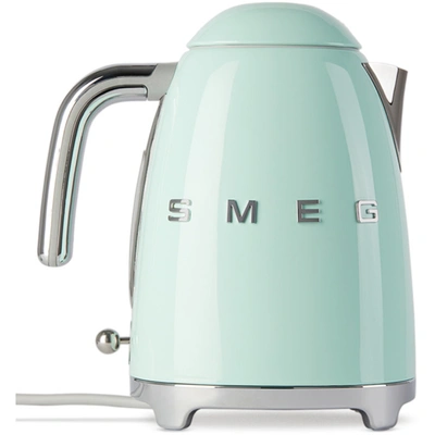 Shop Smeg Green Electric Kettle, 1.7 L, Ca/us In Pastel Green